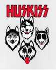 Puodelis  Kiss huskiss